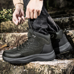 YIJIABAO Work Boots Men"s Army Green