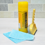 Набор автомобильная салфетка в тубе + салфетка + окномой-скребок