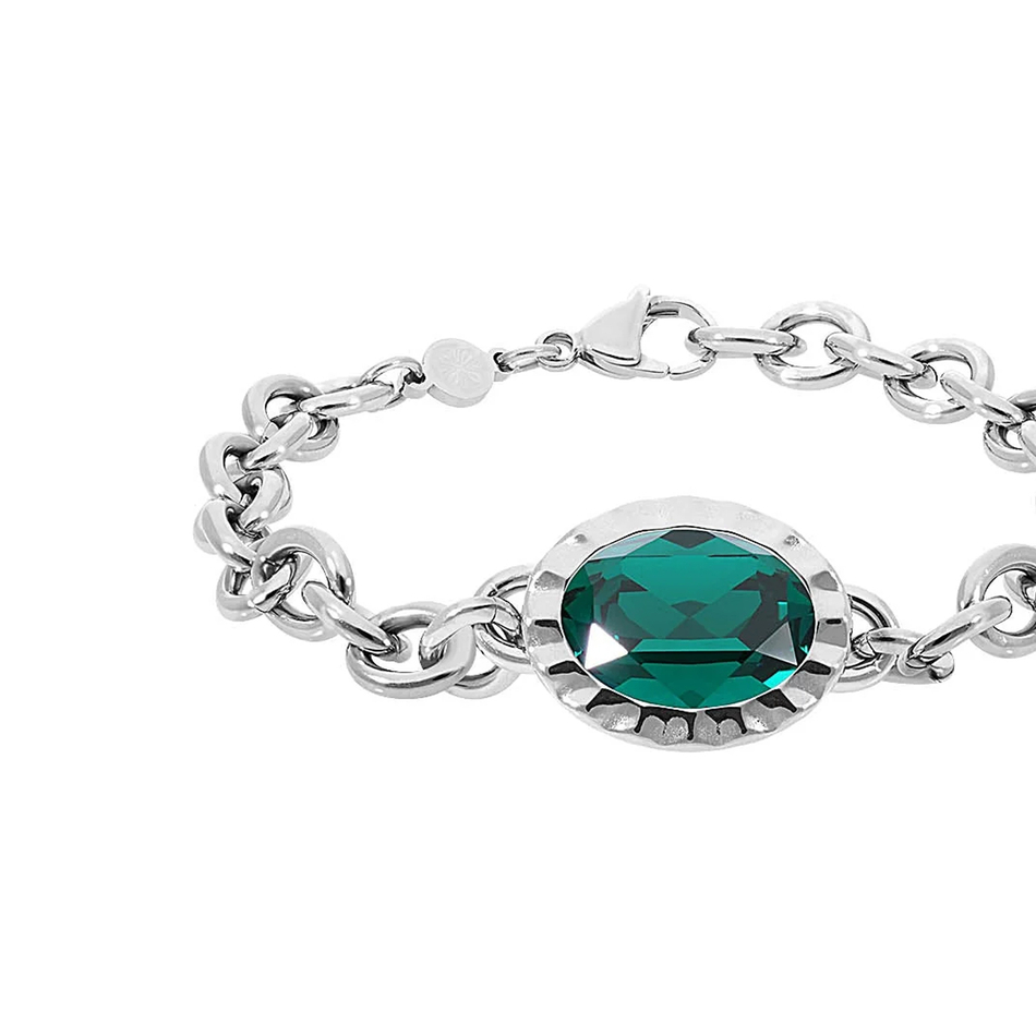 Браслет Qudo TIVOLA UNICA big (S/P) Emerald 189548
