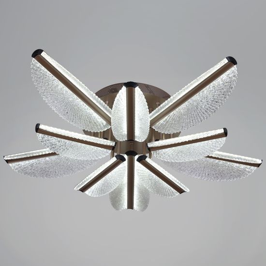 00490-0.3-5+5 champagne silver светильник потолочный