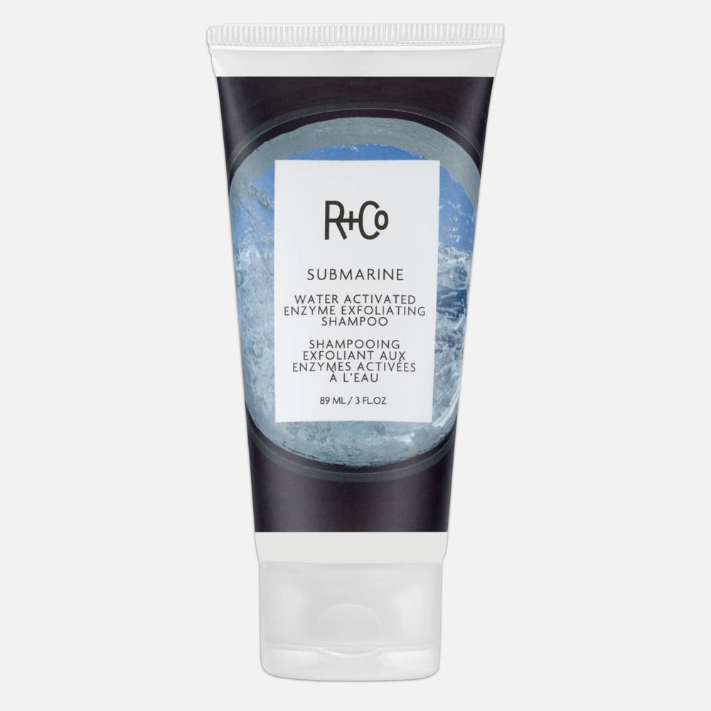 R+CO SUBMARINE Water Activated Enzyme Exfoliating Shampoo / СУБМАРИНА шампунь-эксфолиант с гидроактивируемыми энзимами, 89 мл