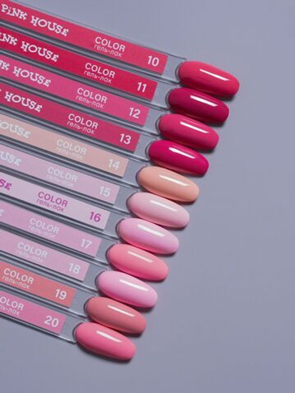 19 ГЕЛЬ COLOR 15 мл pink house