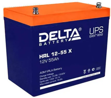 Аккумуляторы Delta HRL 12-55 Х - изображение 1 Аккумуляторы Delta HRL 12-55 Х - фото 1