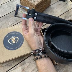 Ремень из кожи крокодила AC-83