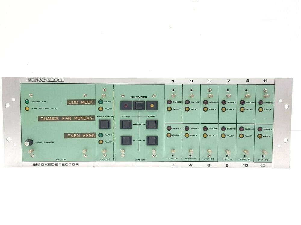 SMOKE DETECTOR SYSTEM PANEL