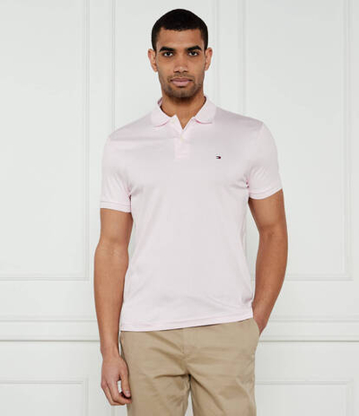 Поло Tommy Hilfiger - розовый(MW0MW39994)