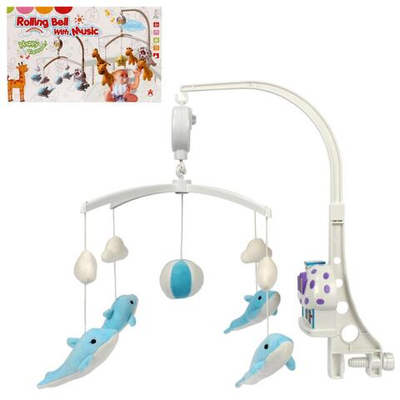 Карусель музыкальная для малышей, коробка XQT-712