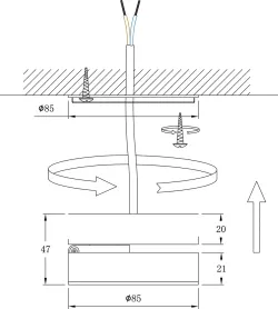Точечный накладной светильник Arte Lamp