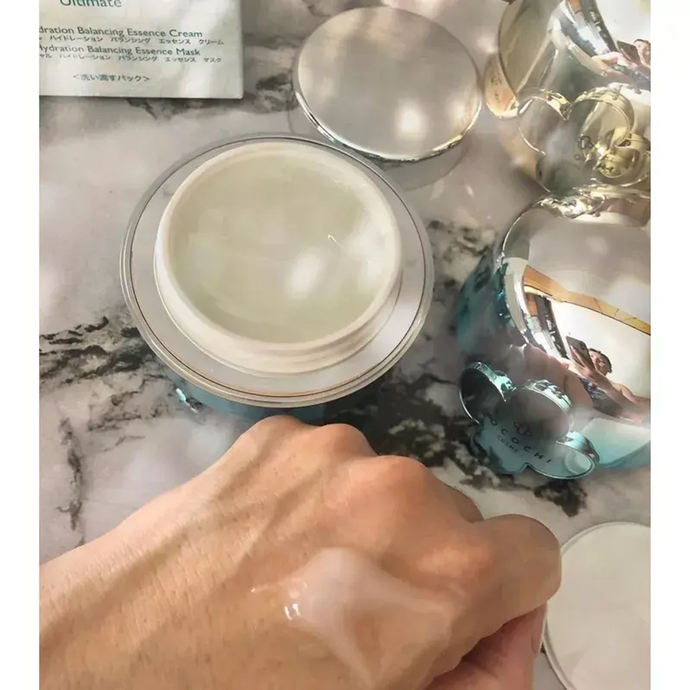 Cocochi Увлажняющая балансирующая кремовая маска-эссенция Кокочи - AG Ultimate Facial Hydration Balancing Essence Mask, 90 г/20 г