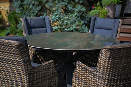 Обеденный стол Besta Fiesta ФЛОРЕНЦИЯ 150, белый