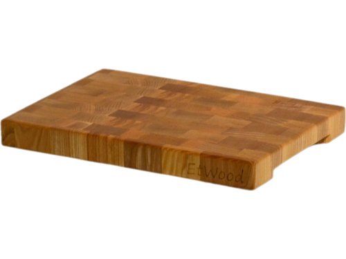Торцевая разделочная доска 30x20x3 см. ясень, арт. 058