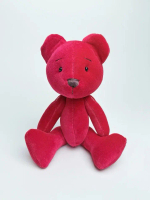 Мишка маленький Красный бархат