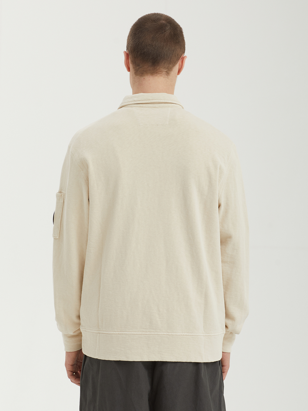 Мужская Толстовка Polo Collar In Malfile'