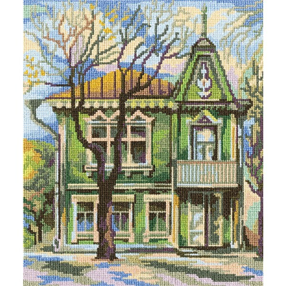 "Тихий вечер"-M416  вышивка