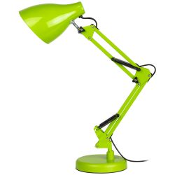 Настольный светильник ЭРА N-123-E27-40W-GR Е27 с основанием зеленый | Настольные светильники под лампу
