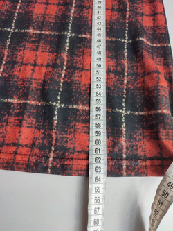 Футболка в стильную клетку 50- 52 размер