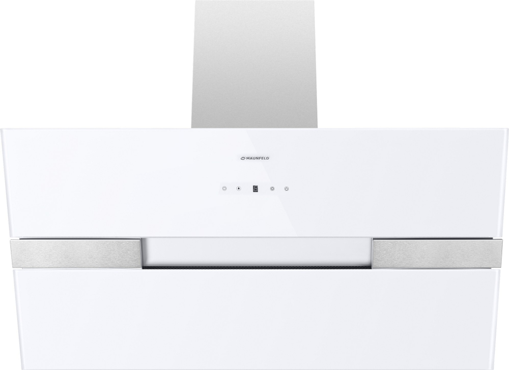 Кухонная вытяжка MAUNFELD Mersey 90 белый\вставка сатин фото 
