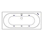 Акриловая ванна Excellent Oceana Soft 180x80 WAEX.OCE18.SOFT