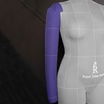 Правая рука для манекена Моника Royal Dress forms Фиолетовый размер 46-48