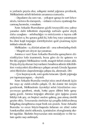 Yüz ilin tənhalığı