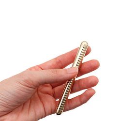 Перьевая ручка Kaweco Liliput Wave B 1.1мм золотистая (10000872) 7