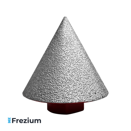 Конусная алмазная фреза по камню (D50 M14)