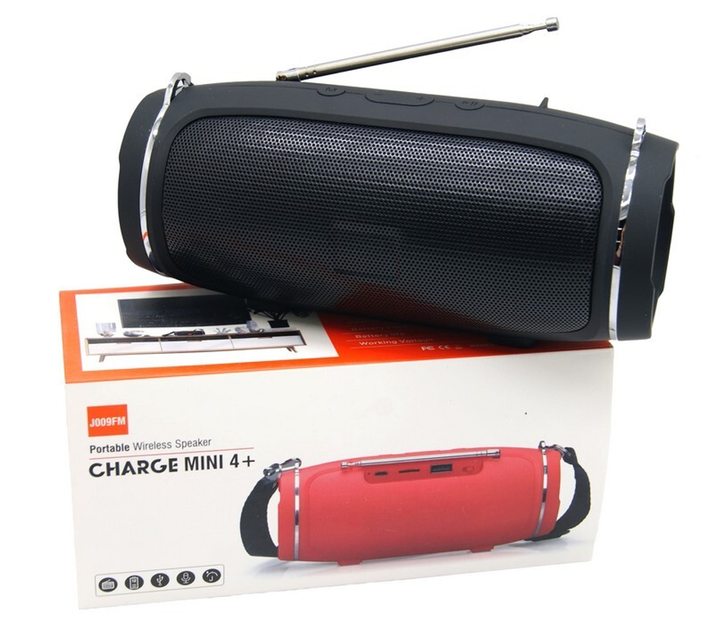 Колонка - Bluetooth CRG Mini 4+ (черный)