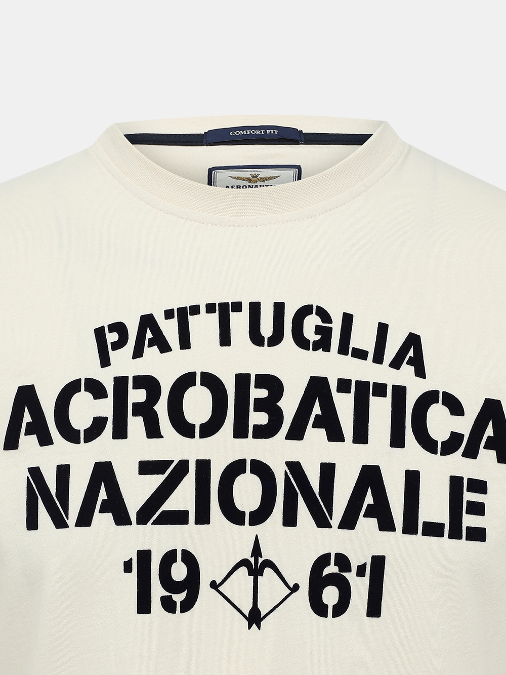 Футболка муж. AERONAUTICA 2154 молочный ACROBATICA