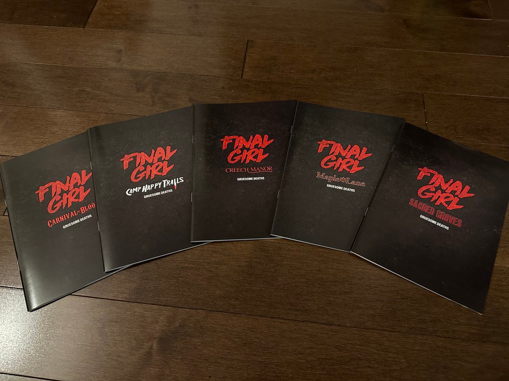 (Бронь) Final Girl Gruesome Death Books