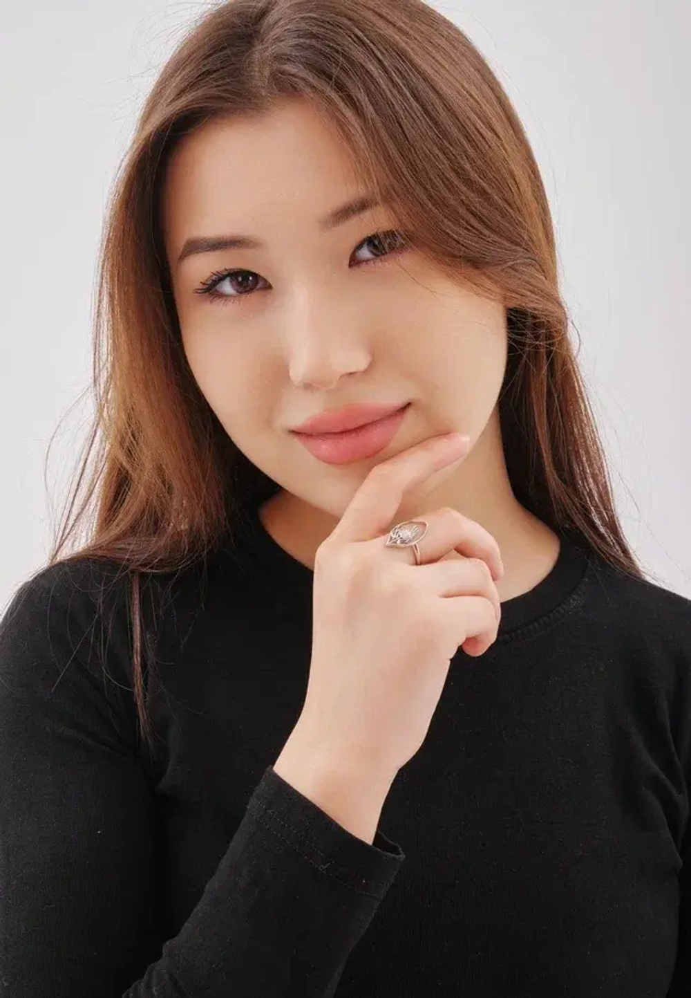 Кольцо Qarlygash & Qyzgaldaq SILVER