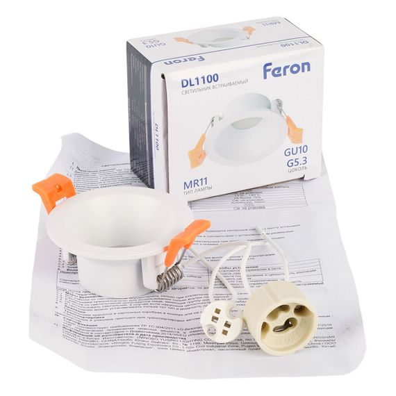 Встраиваемый светильник Feron DL1100 51944