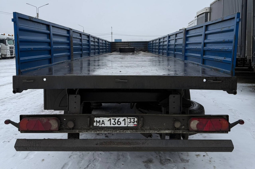Туймазинский завод автобетоновозов 5885* Полуприцеп бортовой 588513