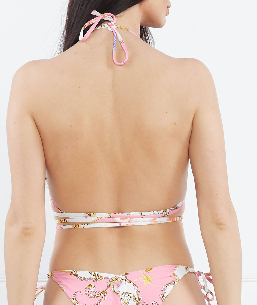 топ бикини Guess - розовый(E3GJ06 MC04R)