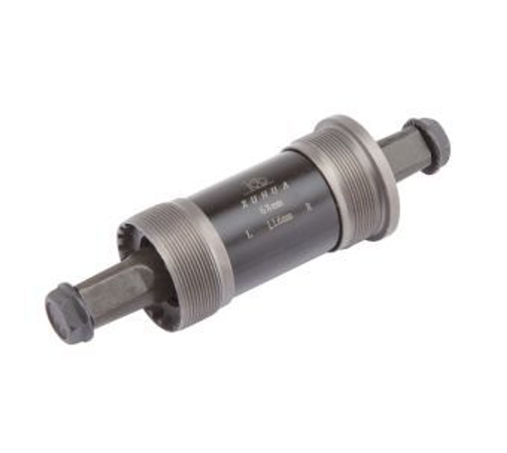 Картридж каретки XH-AXLE-05 68x116 мм, 1.37"x24tpi, под квадрат, сталь, арт. 160102 (10216170/281021/0322332, Китай)