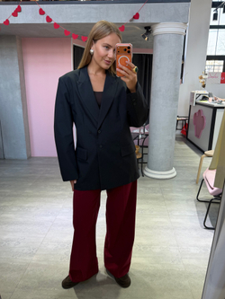 Пиджак Las Celula темно-синий