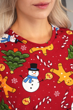 Женская новогодняя пижама Happyfox