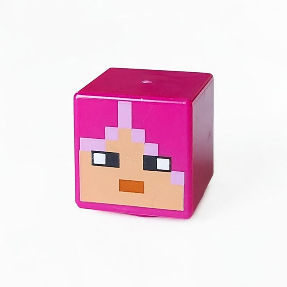 Голова Охотницы Minecraft 19729pb037 Magenta