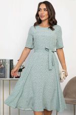 Платье Стиляги (светло-зеленое) П13999-16М LT Collection