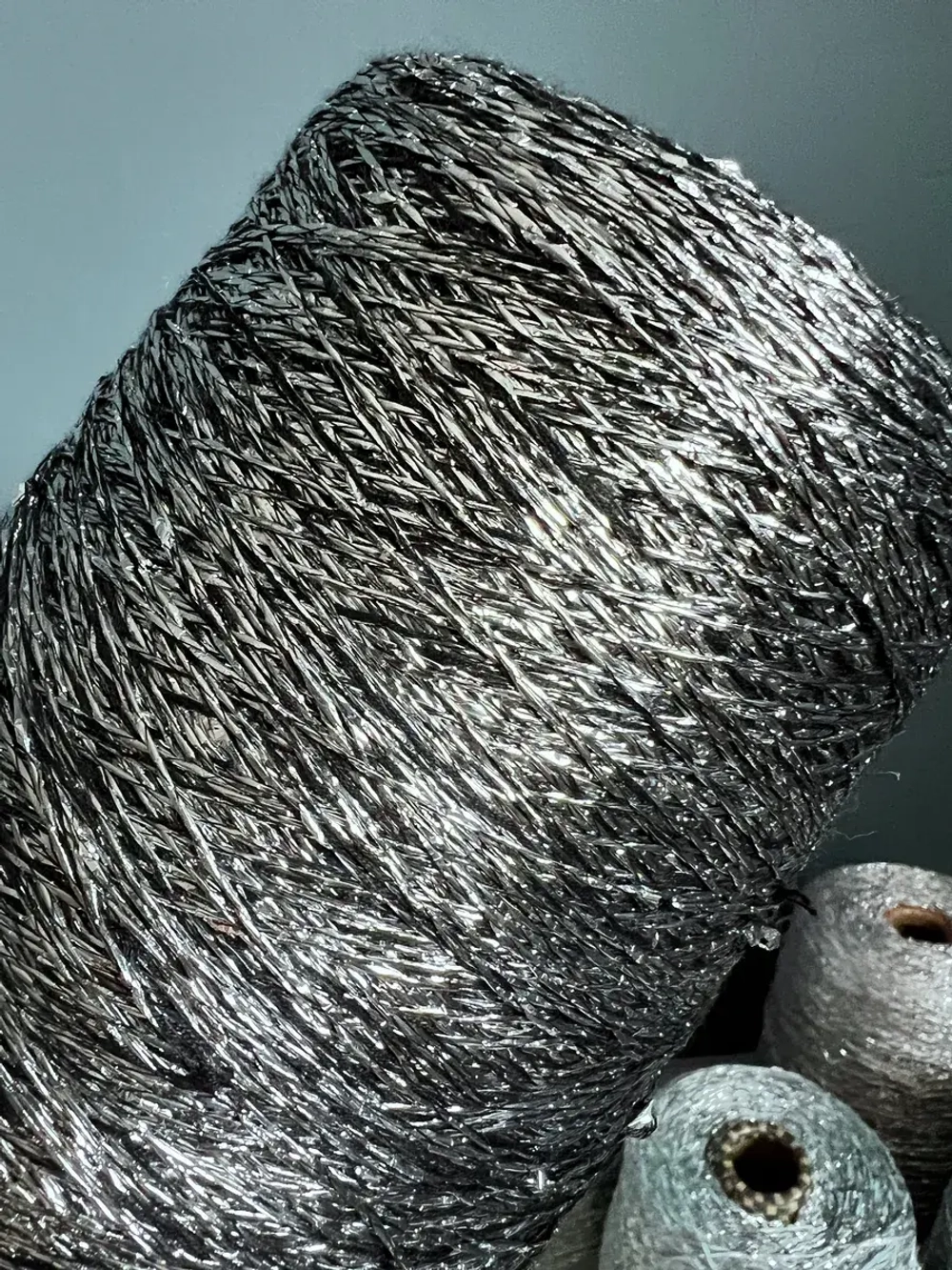 Пряжа Поталь Potalle Vi пряжа с фольгой