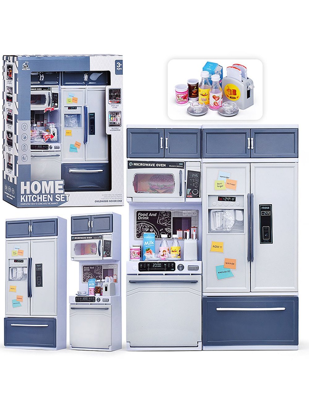 Игровая мебель для кукол Кухня со звуковым эффектом (CF6616)