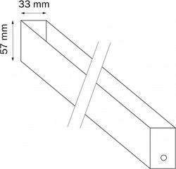 Трек накладной Lightstar Teta 505027
