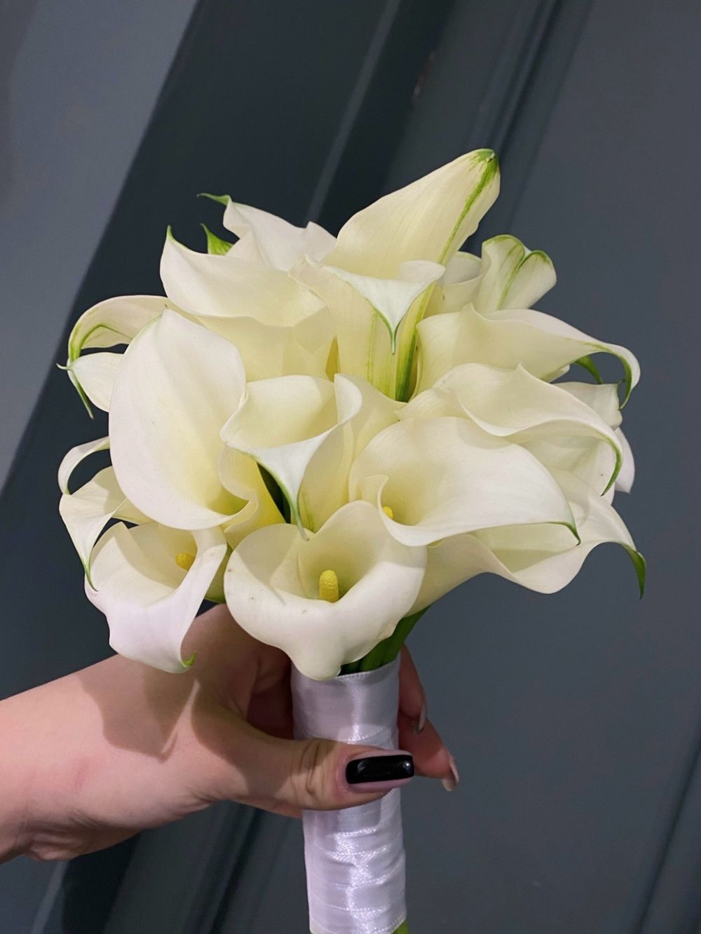 Свадебный букет из калл