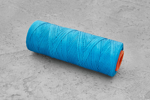 Вощеная нить 1,0мм. Гамма-7 (темно-голубая)