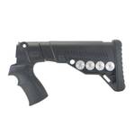 Приклад телескопический с патронташем на Бекас 12, 16, DLG Tactical. Черный