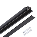 135199 SHINO NT23 000 черный Низковольтный шинопровод для встраиваемого монтажа в ГКЛ 2м IP20 48V SMAL