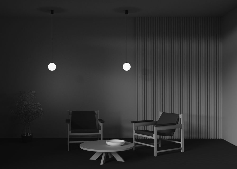 Светильник подвесной светодиодный Maytoni   P039PL-5W4K-10-B