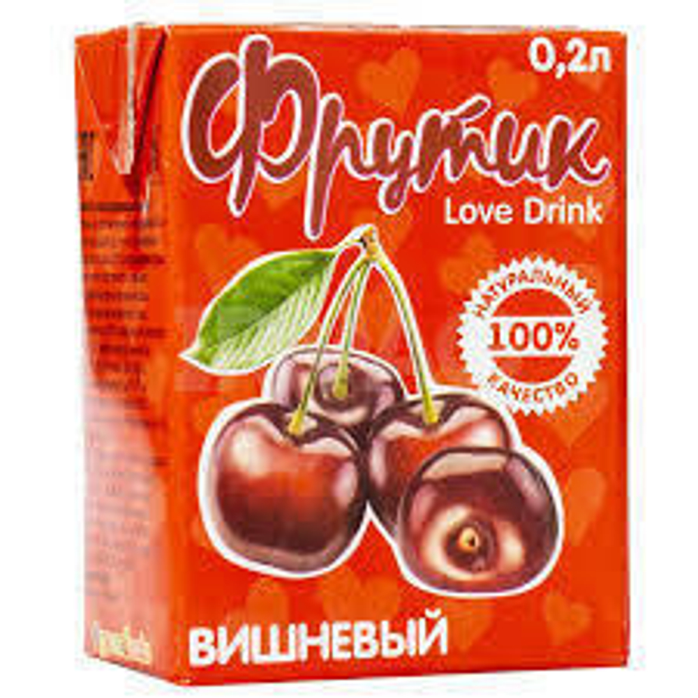 Напиток Вишневый Фрутик 0,2л