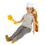 Кукла 29 см София plus size , руки и ноги сгиб, ЗИМА, акс. (Карапуз)