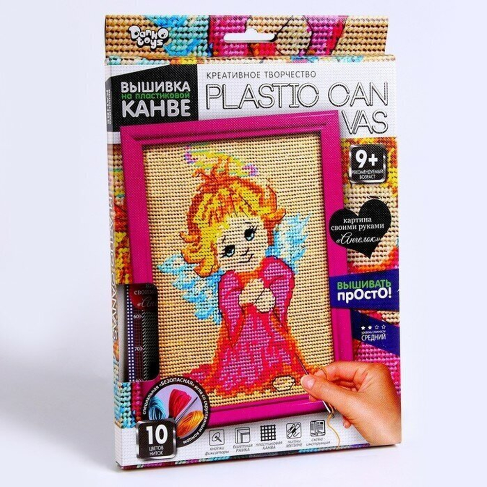 Danko Toys Набор для вышивания Ангел 25 x 18 см (PC-01-05)