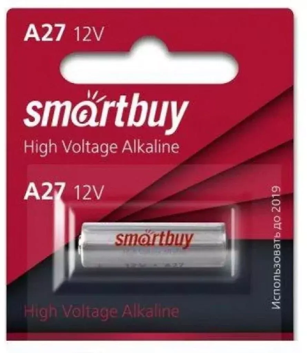 Батарейка сигнализации 27A 12В SmartBuy
